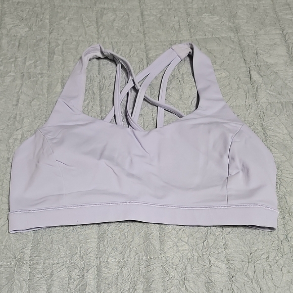 lululemon athletica Other - lululemon athletica Light Lavender Strappy Sports Bra